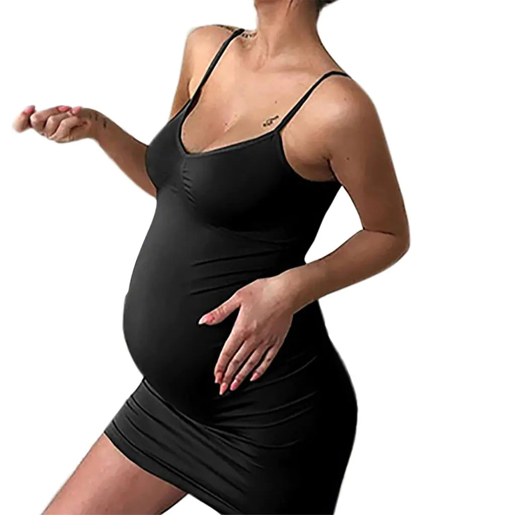 Maternity Dress, Casual Homewear Dress - # PRGTA11510016